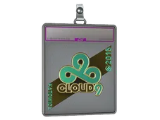 Sticker Slab | Cloud9 G2A (Gold) | Katowice 2015