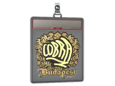 Sticker Slab | cobra (Gold) | Budapest 2025