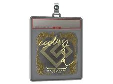 Sticker Slab | cool4st (Gold) | Austin 2025