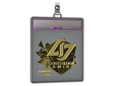 Sticker Slab | Counter Logic Gaming (Gold) | Cologne 2016