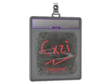 Sticker Slab | Cxzi (Foil) | Austin 2025