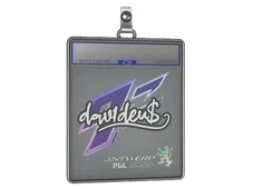 Sticker Slab | dav1d | Antwerp 2022