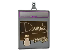 Sticker Slab | dennis (Gold) | Cologne 2015