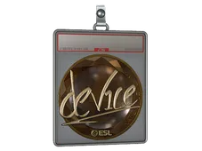 Sticker Slab | device (Gold) | Katowice 2019