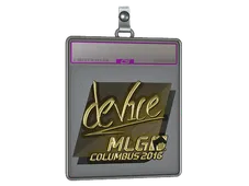 Sticker Slab | device (Gold) | MLG Columbus 2016