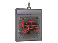 Sticker Slab | dgt (Foil) | Austin 2025