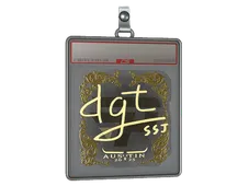 Sticker Slab | dgt (Gold) | Austin 2025
