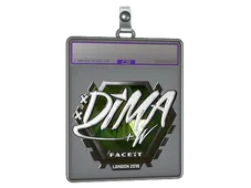 Sticker Slab | Dima (Foil) | London 2018