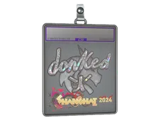 Sticker Slab | donk (Glitter) | Shanghai 2024