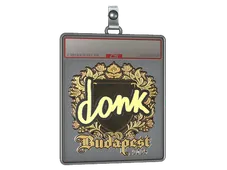 Sticker Slab | donk (Gold) | Budapest 2025