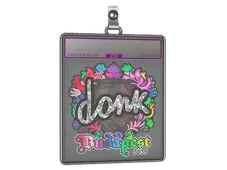 Sticker Slab | donk (Holo) | Budapest 2025