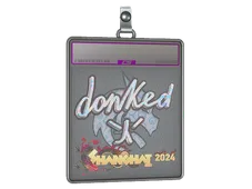 Sticker Slab | donk (Holo) | Shanghai 2024