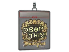 Sticker Slab | drop (Gold) | Budapest 2025