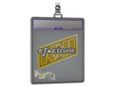 Sticker Slab | electronic (Glitter) | Paris 2023