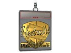Sticker Slab | electronic (Gold) | Krakow 2017