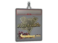 Sticker Slab | electronic (Gold) | Shanghai 2024