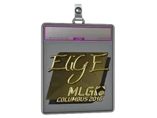 Sticker Slab | EliGE (Gold) | MLG Columbus 2016