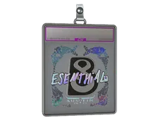 Sticker Slab | esenthial (Holo) | Austin 2025