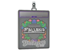 Sticker Slab | FalleN (Embroidered) | Budapest 2025