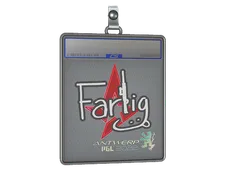 Sticker Slab | Farlig | Antwerp 2022