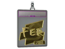 Sticker Slab | fer (Gold) | Atlanta 2017