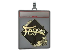 Sticker Slab | fer (Gold) | Rio 2022