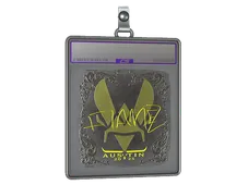 Sticker Slab | FlameZ (Foil) | Austin 2025