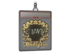 Sticker Slab | FlameZ (Gold) | Budapest 2025