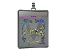 Sticker Slab | FlameZ (Holo) | Austin 2025