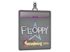 Sticker Slab | floppy (Holo) | Shanghai 2024