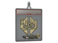 Sticker Slab | fnx (Gold) | Antwerp 2022
