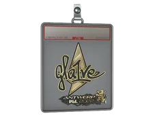 Sticker Slab | gla1ve (Gold) | Antwerp 2022