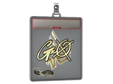 Sticker Slab | gxx- (Gold) | Paris 2023