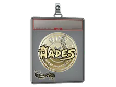 Sticker Slab | hades (Gold) | Paris 2023