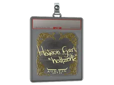 Sticker Slab | hallzerk (Gold) | Austin 2025