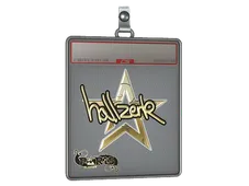 Sticker Slab | hallzerk (Gold) | Paris 2023