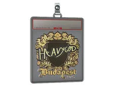 Sticker Slab | Heavygod (Gold) | Budapest 2025