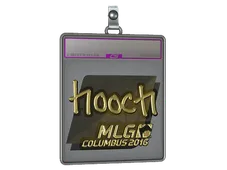 Sticker Slab | hooch (Gold) | MLG Columbus 2016