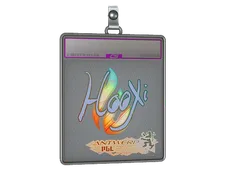 Sticker Slab | HooXi (Holo) | Antwerp 2022