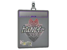 Sticker Slab | huNter- (Glitter) | Paris 2023
