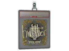 Sticker Slab | huNter- (Gold) | Austin 2025