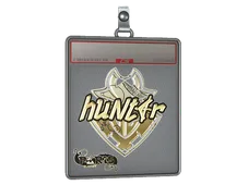 Sticker Slab | huNter- (Gold) | Paris 2023