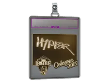Sticker Slab | Hyper (Gold) | Cologne 2015