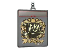Sticker Slab | jabbi (Gold) | Budapest 2025
