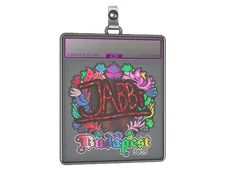 Sticker Slab | jabbi (Holo) | Budapest 2025