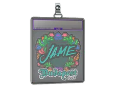 Sticker Slab | Jame (Embroidered) | Budapest 2025