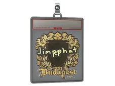 Sticker Slab | Jimpphat (Gold) | Budapest 2025
