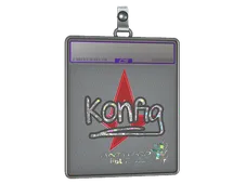 Sticker Slab | k0nfig (Glitter) | Antwerp 2022