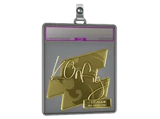 Sticker Slab | k0nfig (Gold) | Atlanta 2017