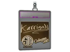 Sticker Slab | karrigan (Gold) | Cologne 2015